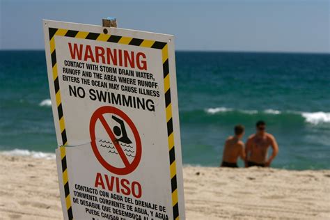 Ocean water use warning in effect for several L.A. County beaches 